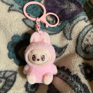 Pink Labubu Keychain